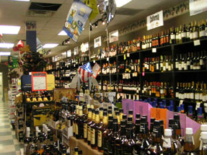 Liquor Store on the inside