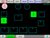 Restaurant Pro Express screenshot: table diagram