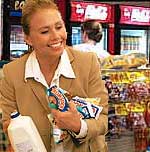 Shopper at C-Store