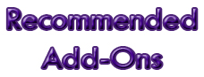 Recommended Add-Ons