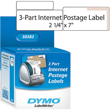 DYMO LabelWriter 30383 3-Part Internet Postage Labels