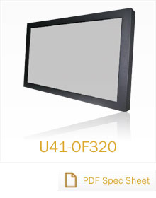 U41-OF320 32" Open Frame Touch Monitor by Firebox