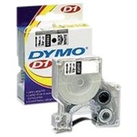 DYMO 45113 White and Black Print Tape