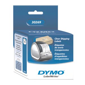Dymo 30269 Clear Shipping Labels